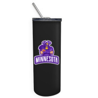 American Football Minnesota Design Skinny Tumbler | Artistshot