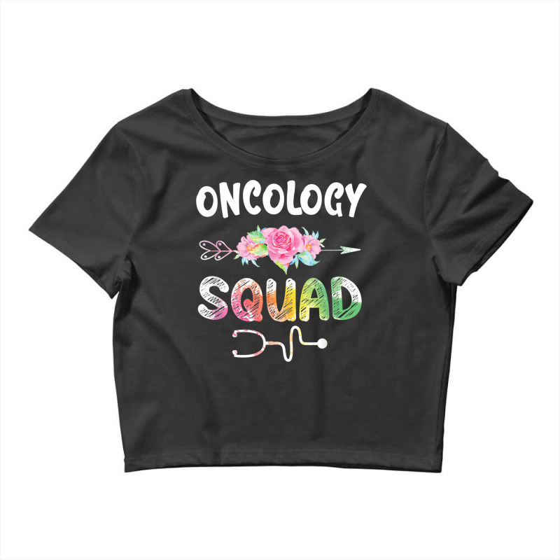 Oncology Nurse Squad Oncology Matching Nurse Crop Top by LucianaFoster | Artistshot