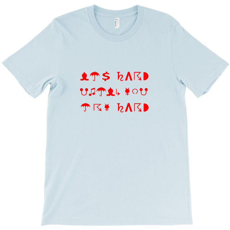 Try Hard Puzzle Text T-shirt | Artistshot