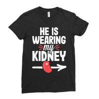 Funny Kidney Donation Transplant Organ Donor Joke Gag Gift Ladies Fitted T-shirt | Artistshot