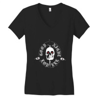 Night Lovell, Goodnight Lovell Skull Women's V-neck T-shirt | Artistshot