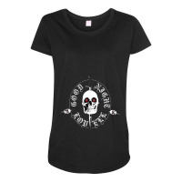 Night Lovell, Goodnight Lovell Skull Maternity Scoop Neck T-shirt | Artistshot