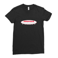 Arrowhead Stadium Scoreboard Ladies Fitted T-shirt | Artistshot