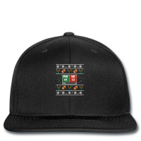 Final Score Ugly Sweater Printed Hat | Artistshot