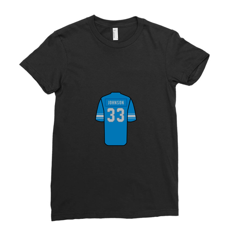 Kerryon Johnson Jersey Ladies Fitted T-shirt | Artistshot