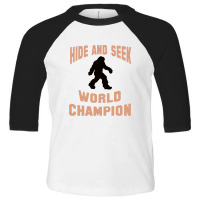 Hade And Seek Worlod Campion Toddler 3/4 Sleeve Tee | Artistshot