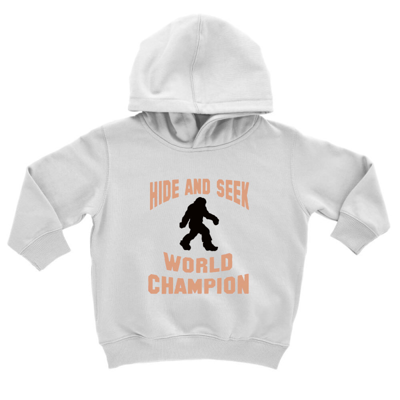 Hade And Seek Worlod Campion Toddler Hoodie | Artistshot