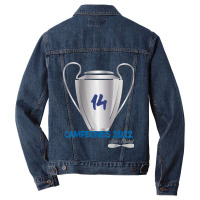 Hala Madrid Fan Los Meringues And The Meringues Los Blancos Men Denim Jacket | Artistshot