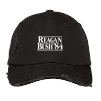 Reagan Bush '84 Vintage Cap | Artistshot