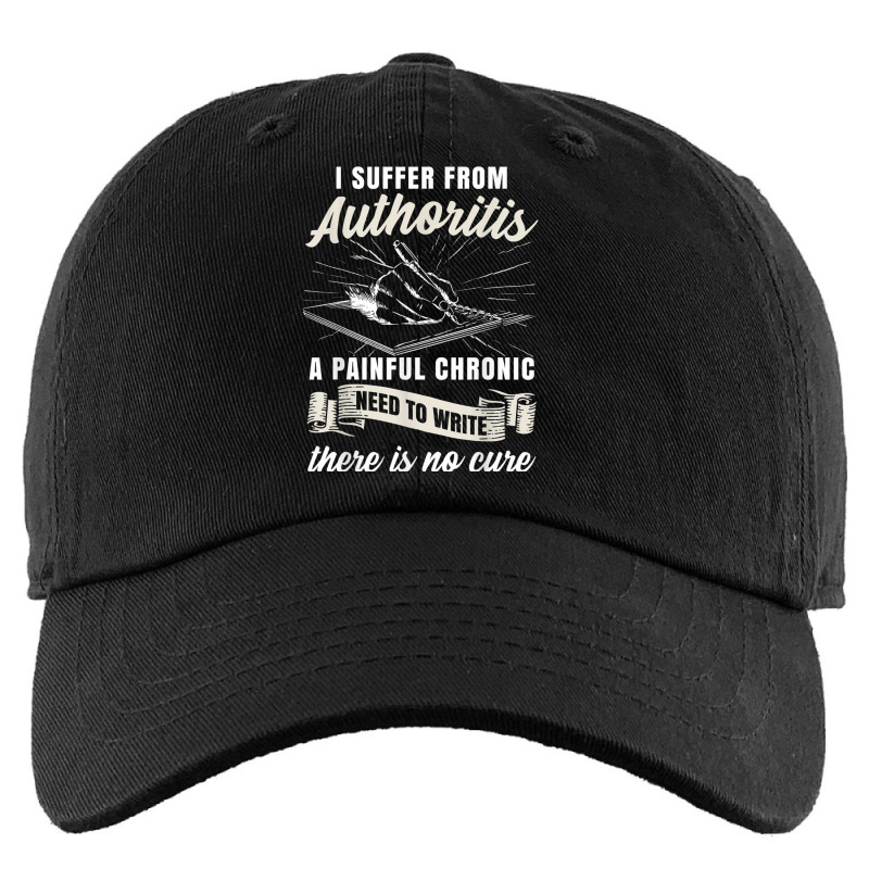 Funny Writing Author Novelist Wrister Authoritis Kids Cap by CourtneyGwirtz | Artistshot