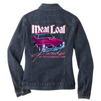 Meat Loaf Paradise By The Dashboard Light Ladies Denim Jacket | Artistshot