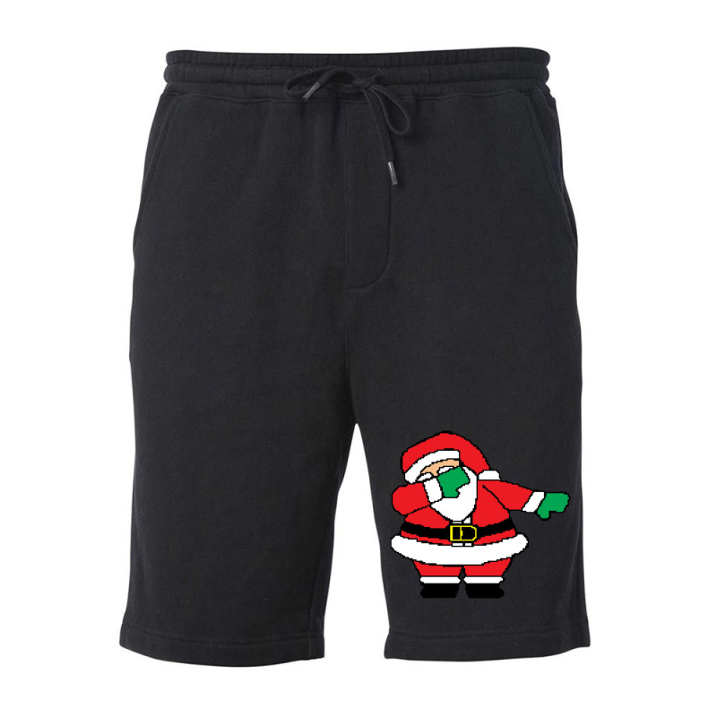 Santa Christmas Fleece Short | Artistshot