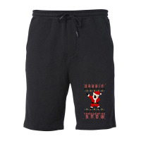 Santa Ugly Fleece Short | Artistshot