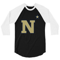 U.s Naval Academy Midshipmen 3/4 Sleeve Shirt | Artistshot