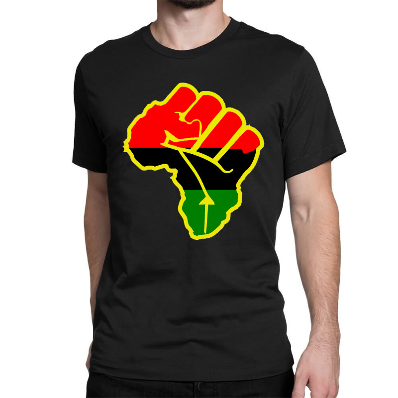 Frican Map  Black History Classic T-shirt | Artistshot