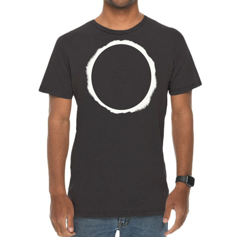 Circle Eclipse Vintage T-shirt | Artistshot