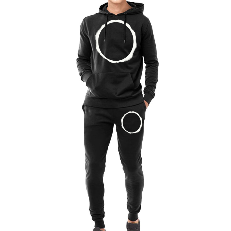 Circle Eclipse Hoodie & Jogger Set | Artistshot