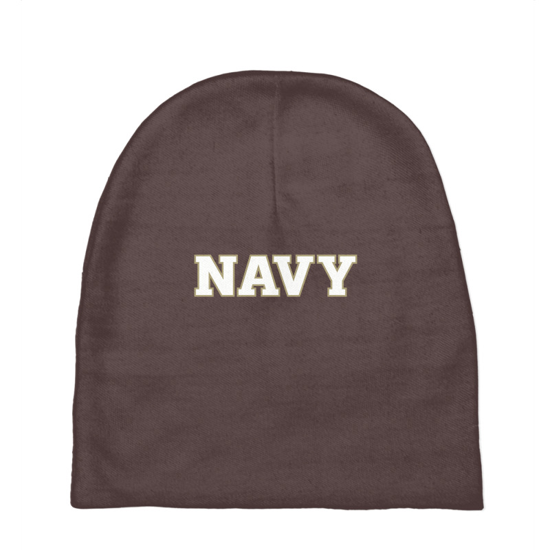 U.s Naval Academy Midshipmen Wordmark Baby Beanies by Alex christin | Artistshot