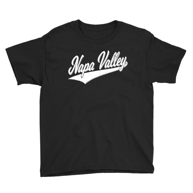 Napa, Valley California Flag Sports Baseball Youth Tee | Artistshot