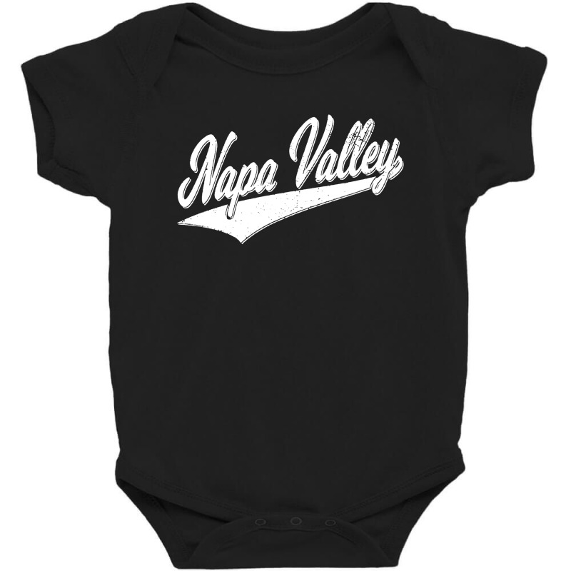 Napa, Valley California Flag Sports Baseball Baby Bodysuit | Artistshot