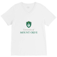 University Of Mount Olive V-neck Tee | Artistshot