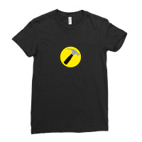 Captain Hammer (outlined) Ladies Fitted T-shirt | Artistshot