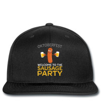 Welcome To The Sausage Party Funny Oktoberfest Printed Hat | Artistshot