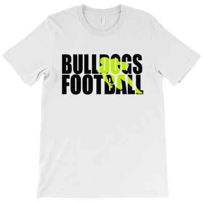 Bulldogs Football Knockout T-shirt Designed By Diki Hidayat