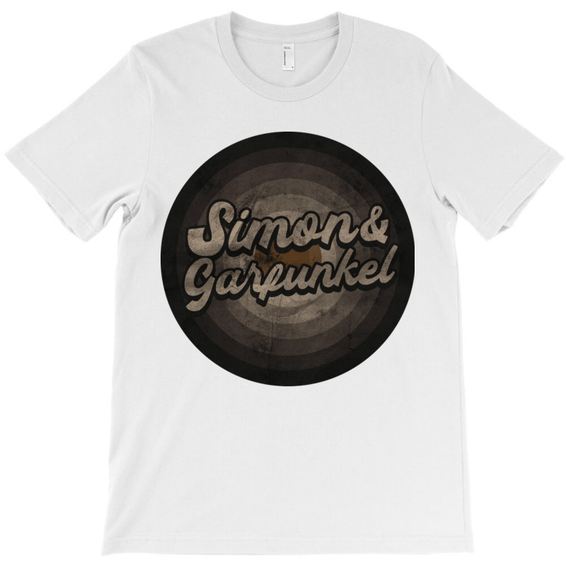 Retro Black White Simon Amp Garfunkel T-shirt | Artistshot