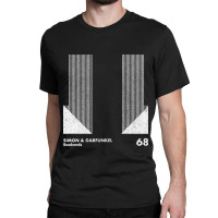 Simon Amp Garfunkel Bookends Minimalist Graphic Artwork Design Classic T-shirt | Artistshot