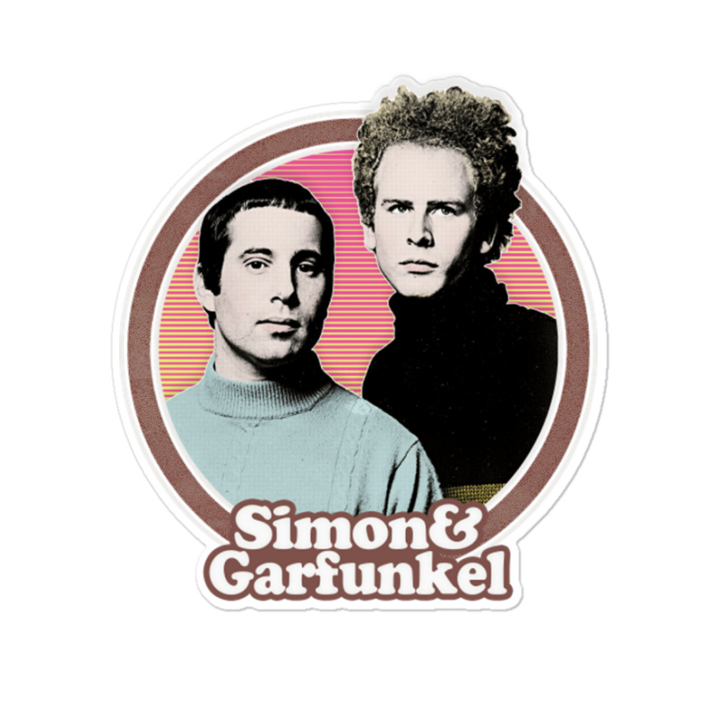 Simon Amp Garfunkel Original Retro Fan Art Design Sticker | Artistshot