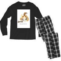 Feeling Meh Men's Long Sleeve Pajama Set | Artistshot