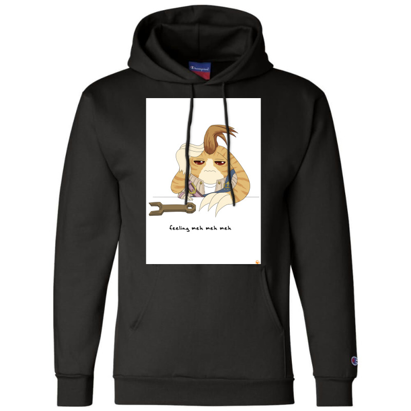 Feeling Meh Champion Hoodie | Artistshot