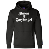 Simon Amp Garfunkel Retro Aesthetic Fan Design Champion Hoodie | Artistshot