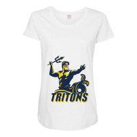 Uc San Diego, Tritons 2 Maternity Scoop Neck T-shirt | Artistshot