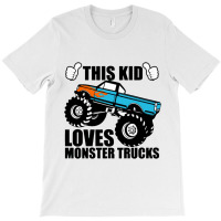 Kids Monster Trucks T-shirt | Artistshot