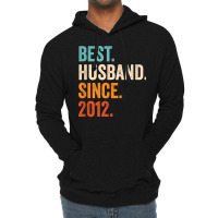 Mens Best Husband Since 2012 10th Wedding Anniversary 10 Years Lightweight Hoodie | Artistshot