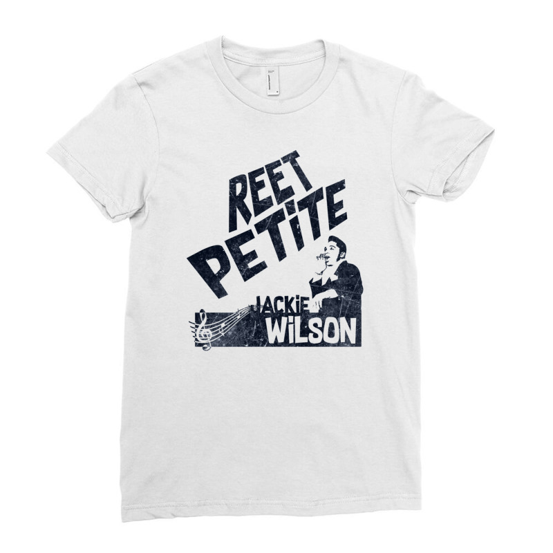 Reet Petite - Jackie Wilson Ladies Fitted T-Shirt by StuartRamsey | Artistshot