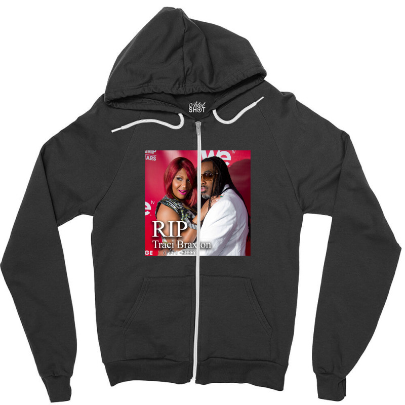 Rip Traci Braxton 2022 Zipper Hoodie | Artistshot