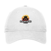 Better Come Back With A Warrant Cute Gift Adjustable Cap | Artistshot