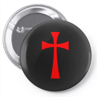 Long Cross - Knights Templar - Holy Grail - The Crusades Pin-back Button | Artistshot