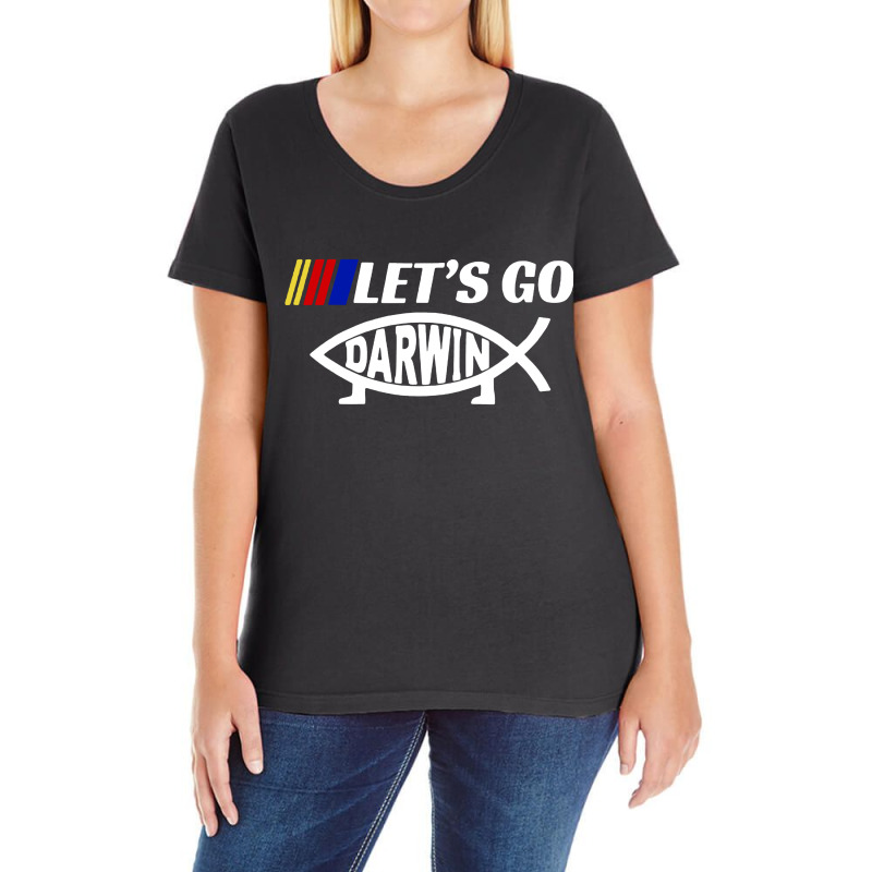 Lets Go America Ladies Curvy T-shirt | Artistshot