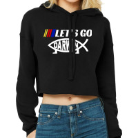 Lets Go America Cropped Hoodie | Artistshot