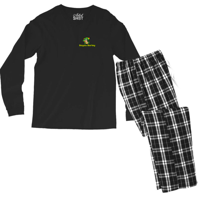 Bayou Barley Merchandise Men's Long Sleeve Pajama Set | Artistshot