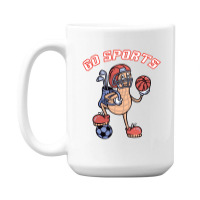 Sport Peanut 15 Oz Coffee Mug | Artistshot