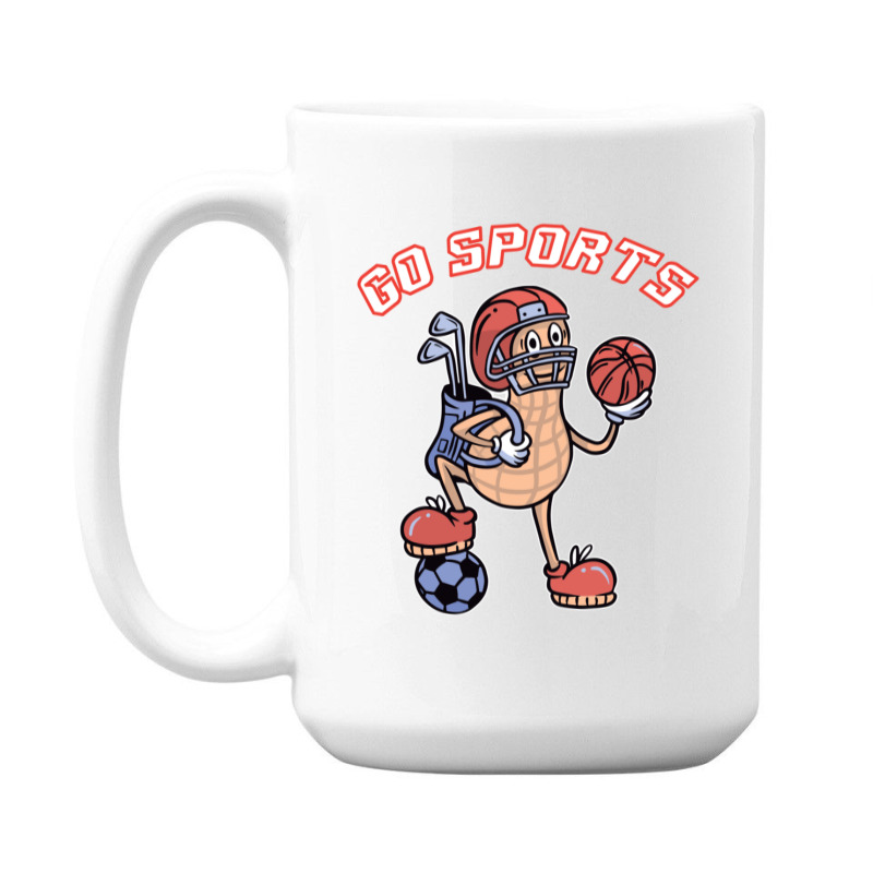 Sport Peanut 15 Oz Coffee Mug | Artistshot