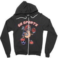 Sport Peanut Zipper Hoodie | Artistshot