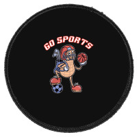 Sport Peanut Round Patch | Artistshot