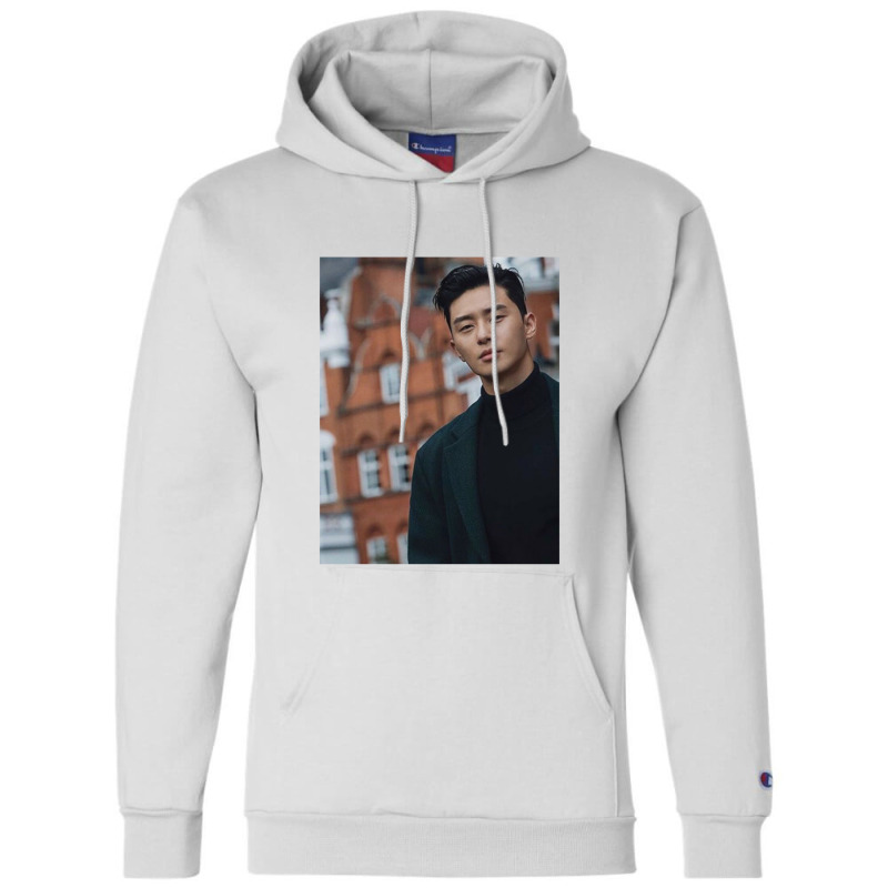 Park Seo Joon Park Champion Hoodie | Artistshot