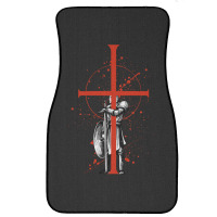 Templar Knight Crusader Templar Knights Front Car Mat | Artistshot